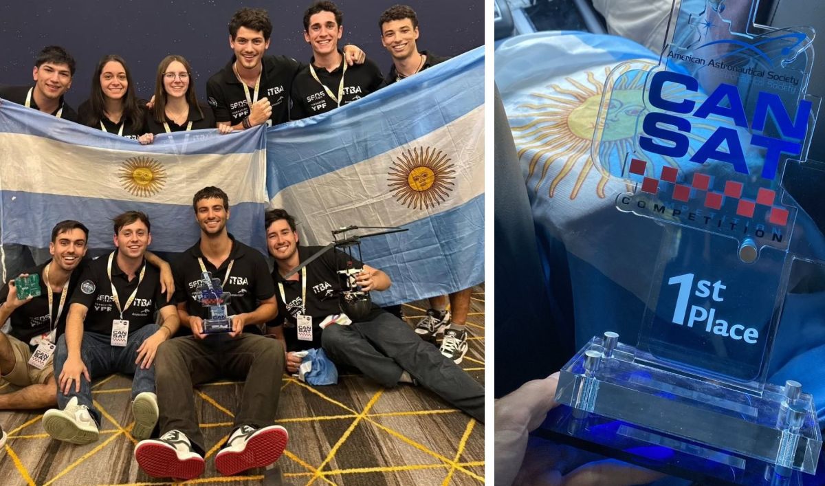 Estudiantes argentinos ganaron el Mundial de Ingeniera Aeroespacial de la NASA 
