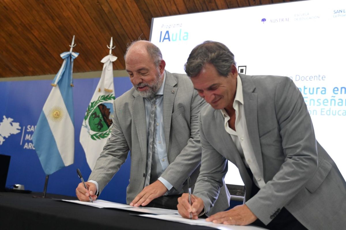  La Universidad de La Punta y la Universidad Austral capacitar�n a docentes en IA