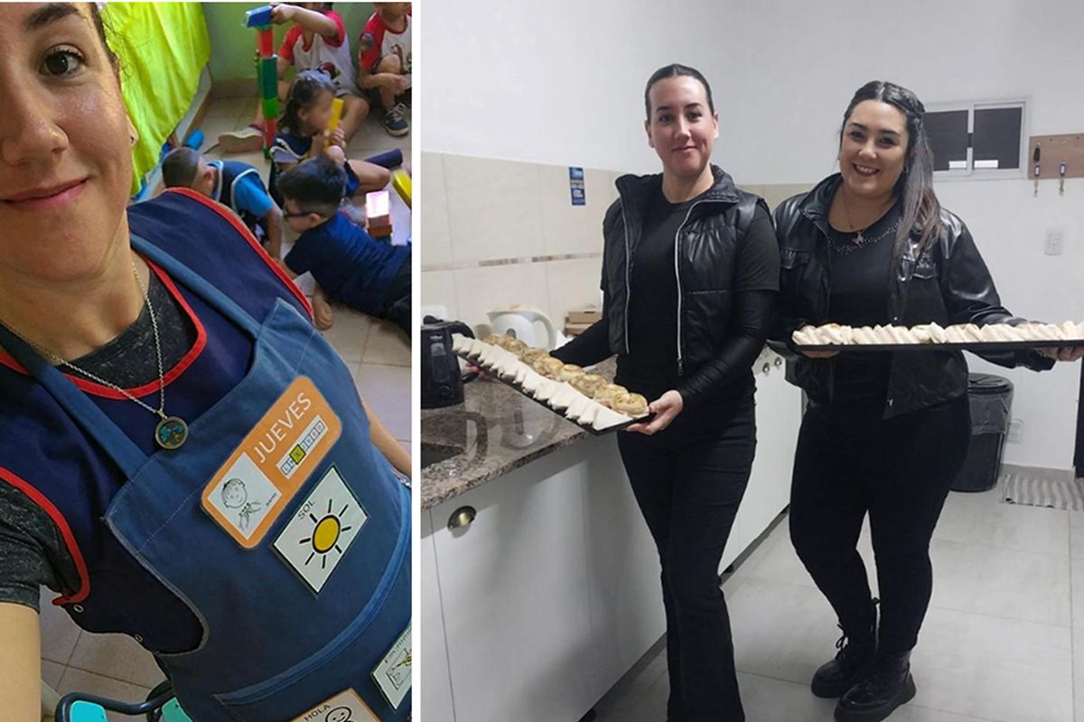 Lucia Vargas es profesora de nivel inicial en Paraná, Entre Ríos