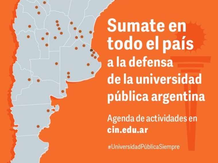 Esta es la agenda de la jornada nacional La universidad NO se apaga