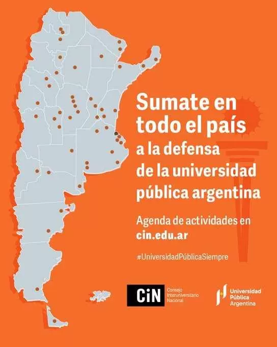Esta es la agenda de la jornada nacional La universidad NO se apaga