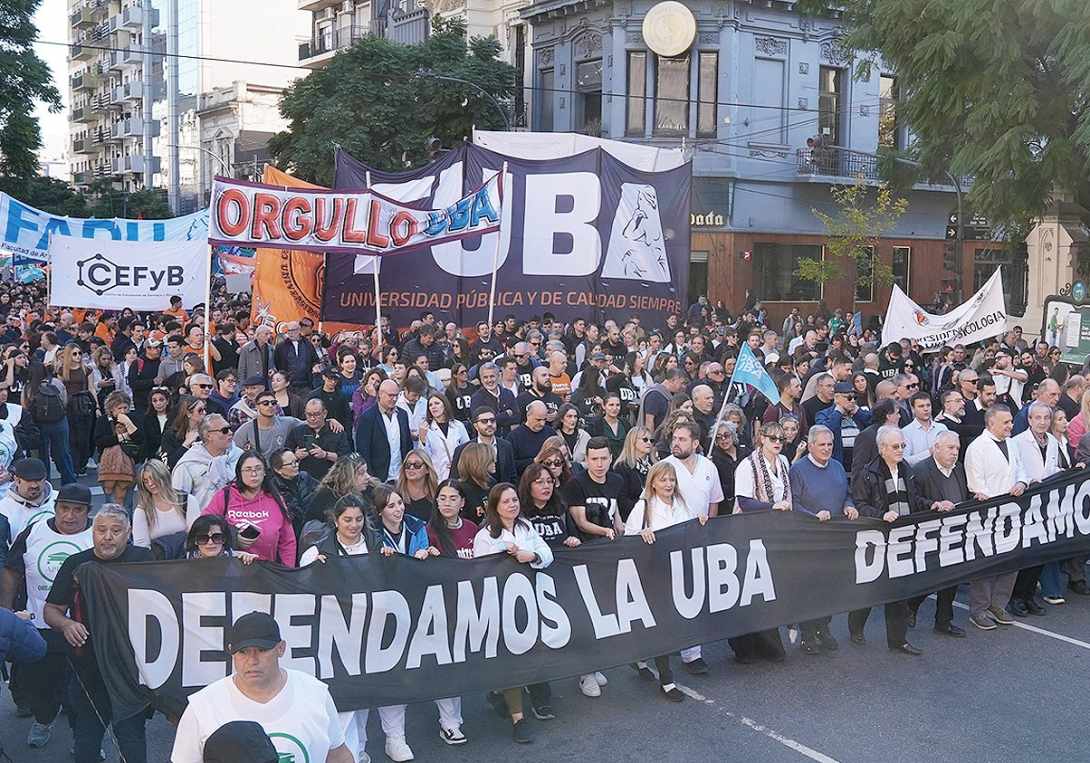 La comunidad universitaria sostiene una semana de reclamos por el financiamiento