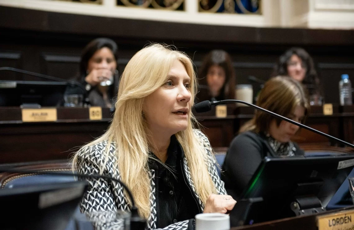 María Alejandra Lordén. Foto Cámara de Diputados de la Provincia de Buenos Aires. 