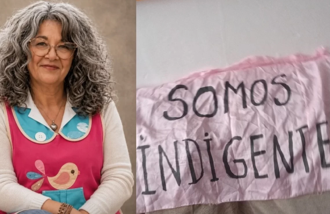 Mabel Becerra fue sancionada por mostrar una bandera en un desfile