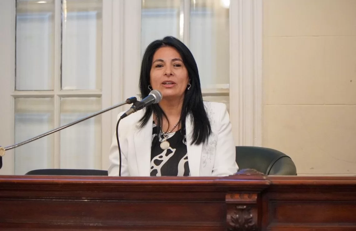 Ana Miño, ministra de Educación de Corrientes. 