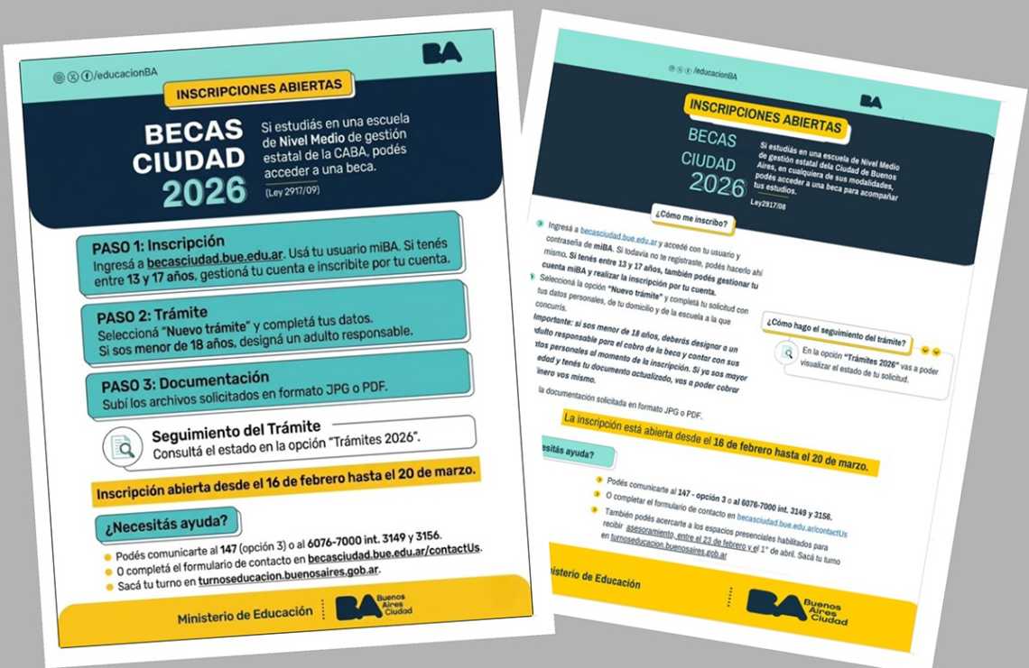 CABA: rechazaron 10 mil becas estudiantiles y peligra un programa creado por ley